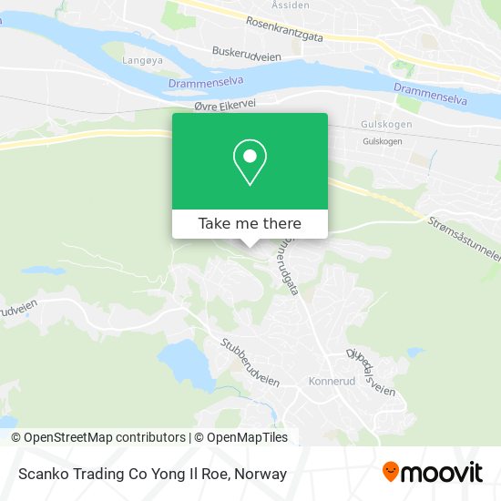 Scanko Trading Co Yong Il Roe map