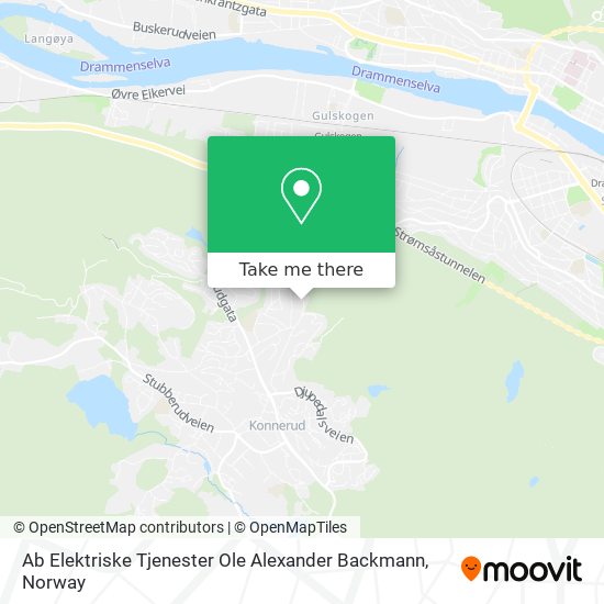 Ab Elektriske Tjenester Ole Alexander Backmann map