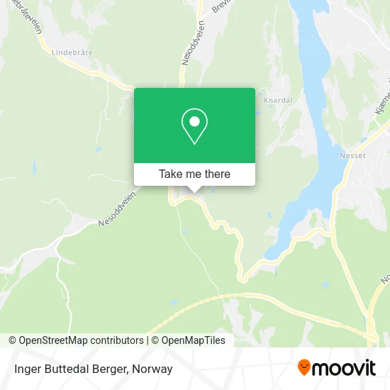 Inger Buttedal Berger map