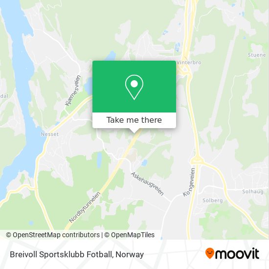 Breivoll Sportsklubb Fotball map