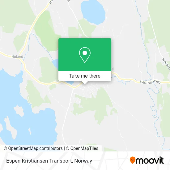 Espen Kristiansen Transport map