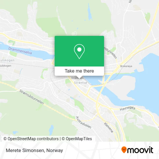 Merete Simonsen map