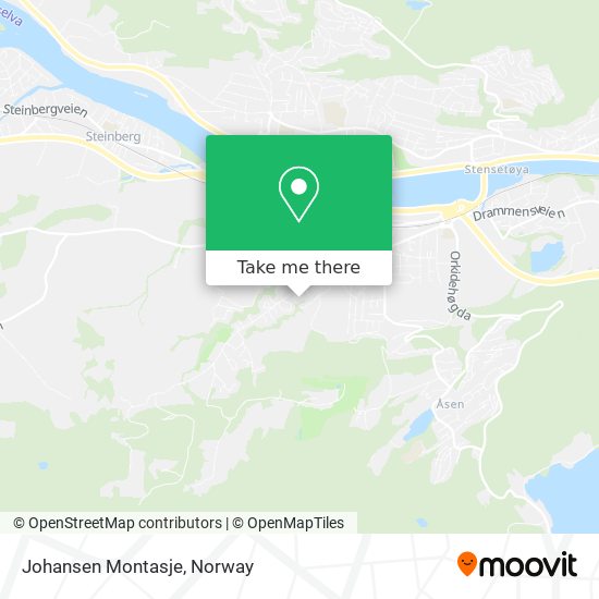 Johansen Montasje map
