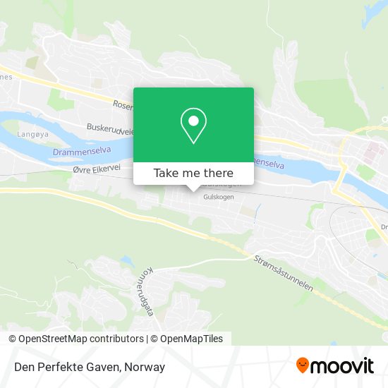 Den Perfekte Gaven map