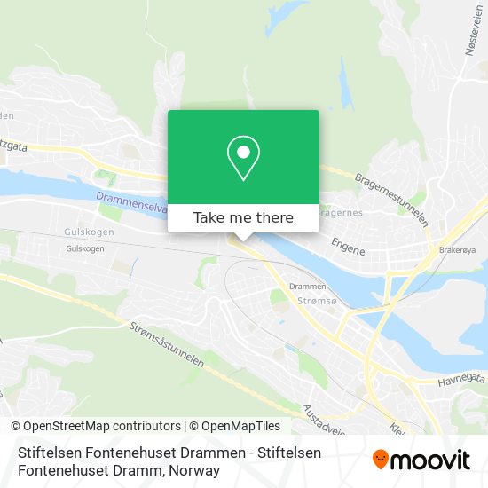 Stiftelsen Fontenehuset Drammen - Stiftelsen Fontenehuset Dramm map