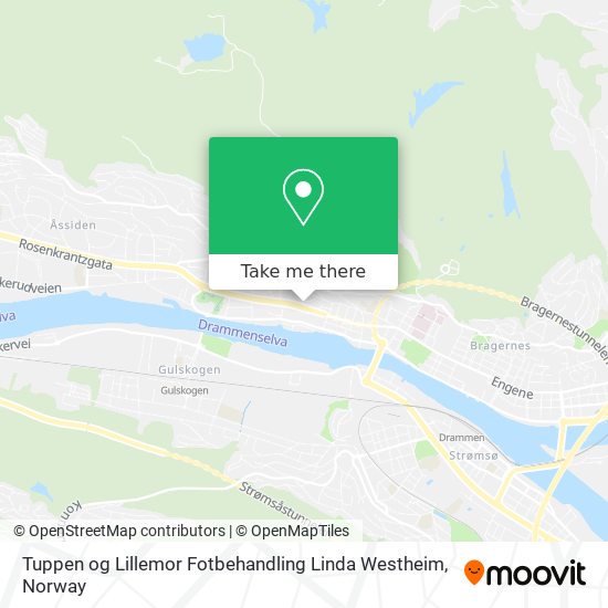 Tuppen og Lillemor Fotbehandling Linda Westheim map