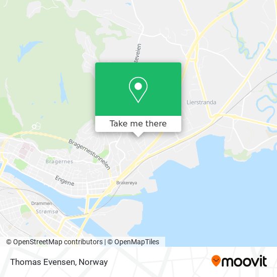 Thomas Evensen map