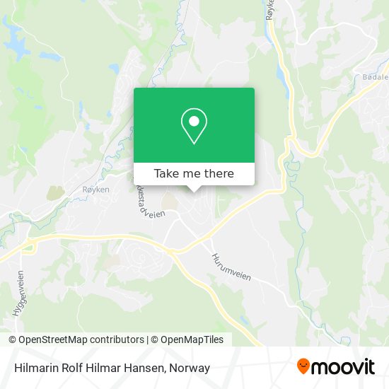 Hilmarin Rolf Hilmar Hansen map