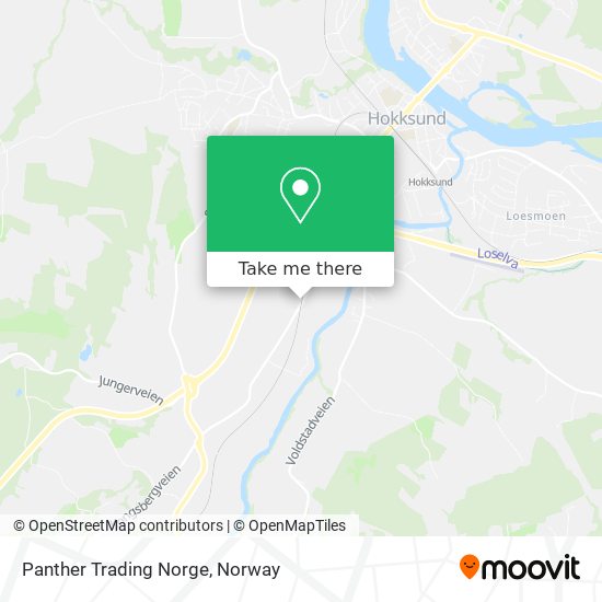 Panther Trading Norge map