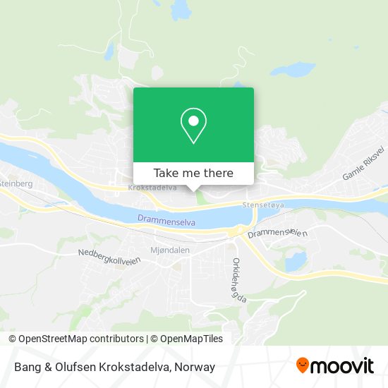 Bang & Olufsen Krokstadelva map