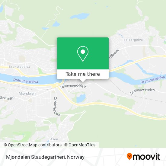 Mjøndalen Staudegartneri map