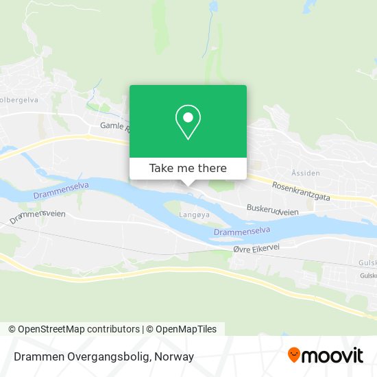 Drammen Overgangsbolig map