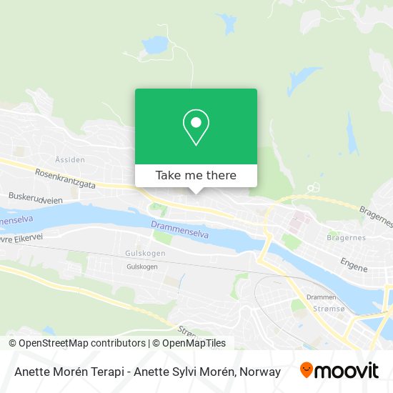 Anette Morén Terapi - Anette Sylvi Morén map