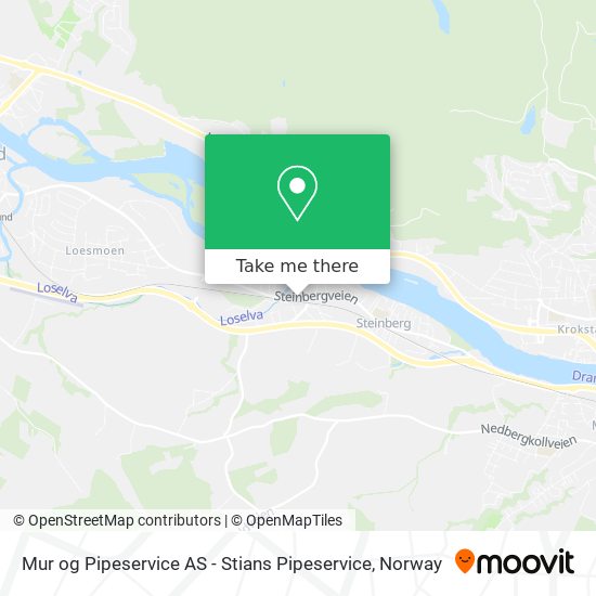 Mur og Pipeservice AS - Stians Pipeservice map