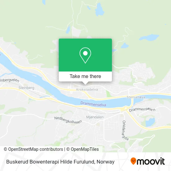 Buskerud Bowenterapi Hilde Furulund map