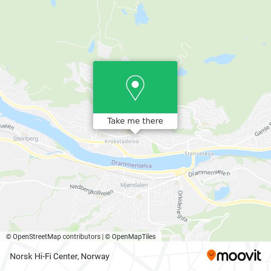 Norsk Hi-Fi Center map