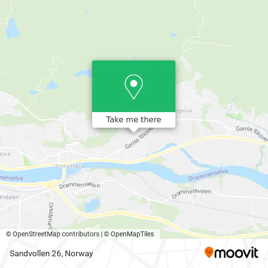 Sandvollen 26 map