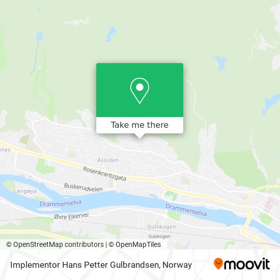 Implementor Hans Petter Gulbrandsen map
