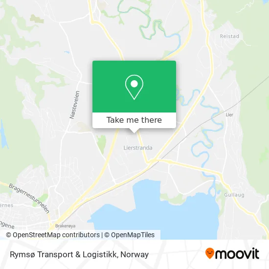 Rymsø Transport & Logistikk map