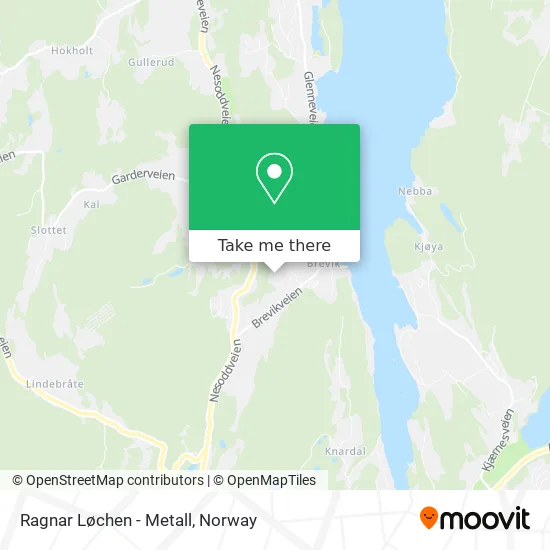 Ragnar Løchen - Metall map