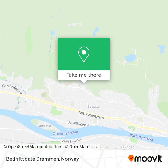 Bedriftsdata Drammen map
