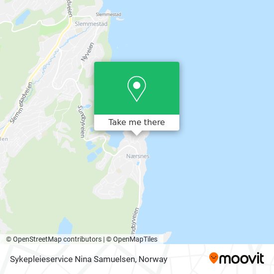 Sykepleieservice Nina Samuelsen map