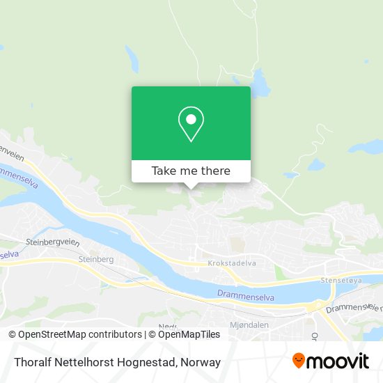 Thoralf Nettelhorst Hognestad map