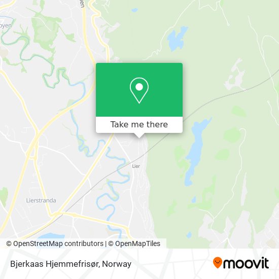 Bjerkaas Hjemmefrisør map