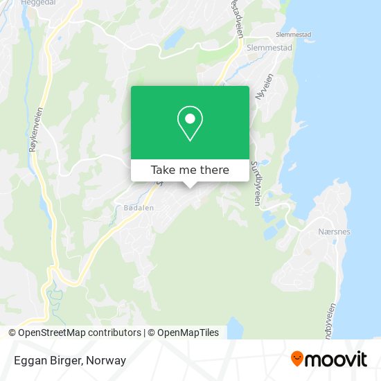 Eggan Birger map