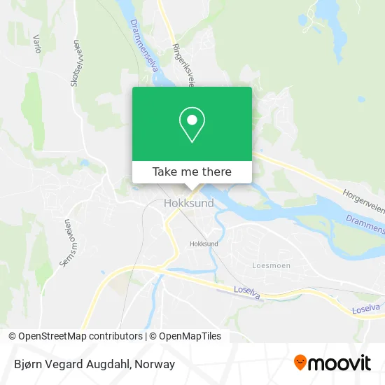 Bjørn Vegard Augdahl map