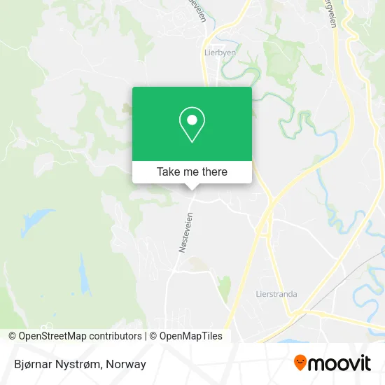 Bjørnar Nystrøm map