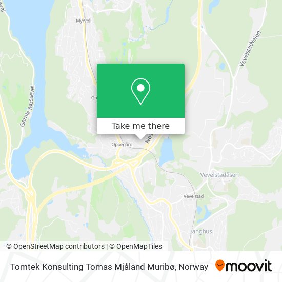 Tomtek Konsulting Tomas Mjåland Muribø map