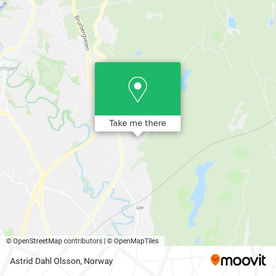 Astrid Dahl Olsson map