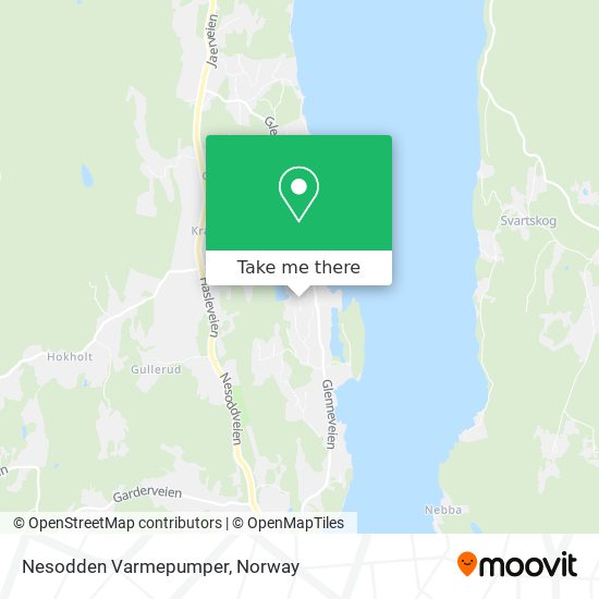 Nesodden Varmepumper map