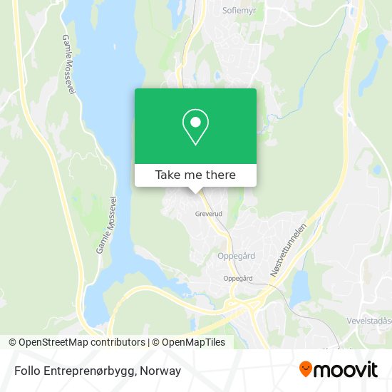Follo Entreprenørbygg map