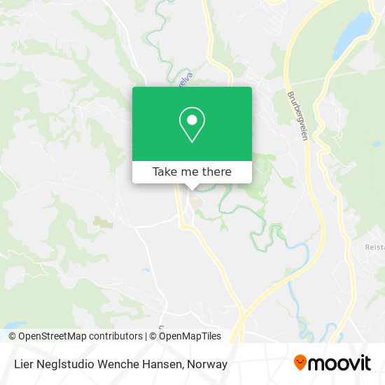 Lier Neglstudio Wenche Hansen map