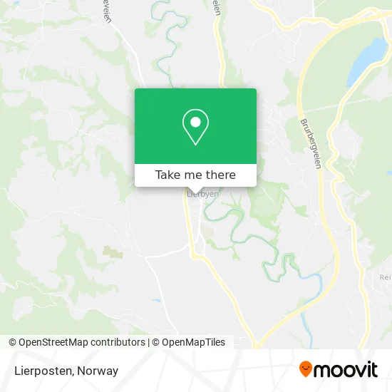 Lierposten map