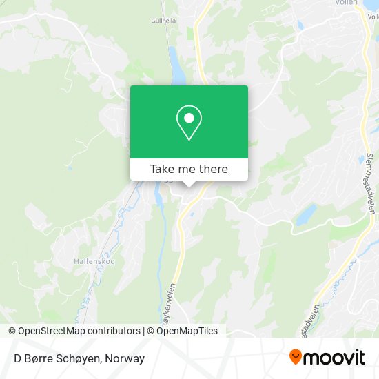 D Børre Schøyen map