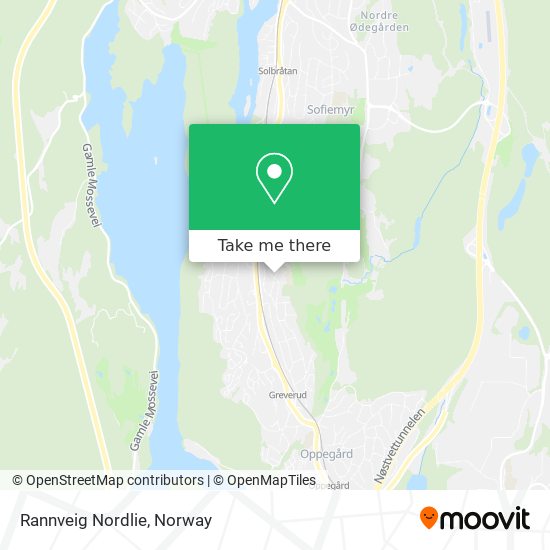 Rannveig Nordlie map