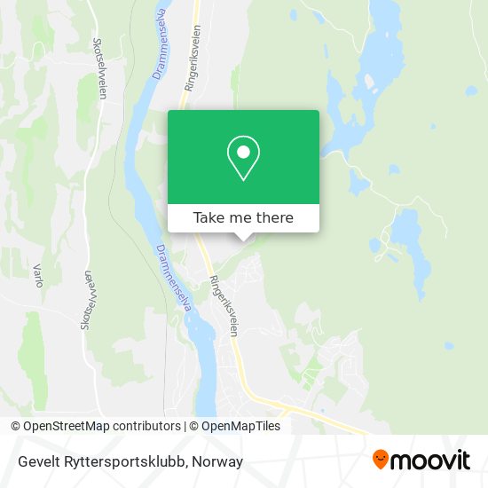 Gevelt Ryttersportsklubb map