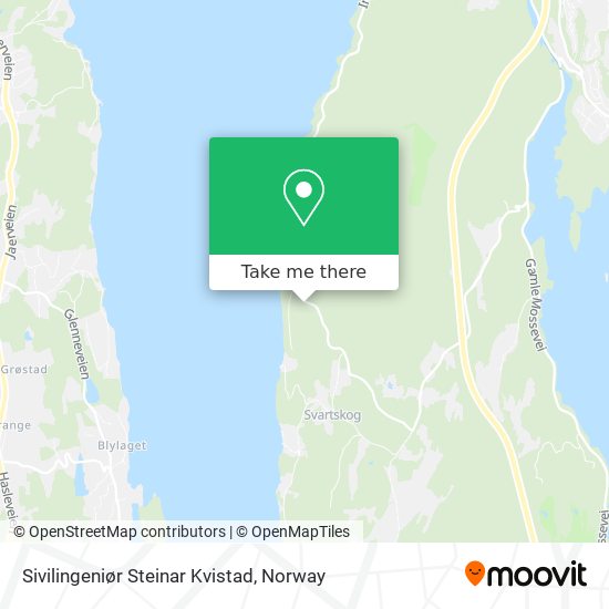 Sivilingeniør Steinar Kvistad map