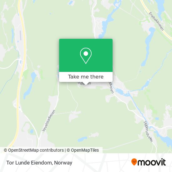 Tor Lunde Eiendom map