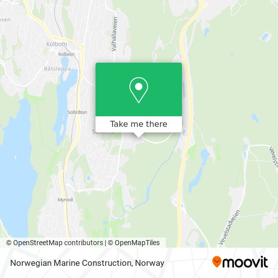 Norwegian Marine Construction map