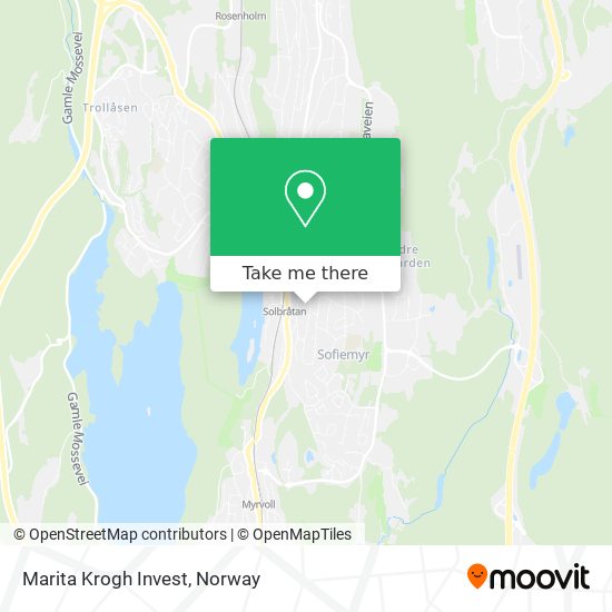 Marita Krogh Invest map