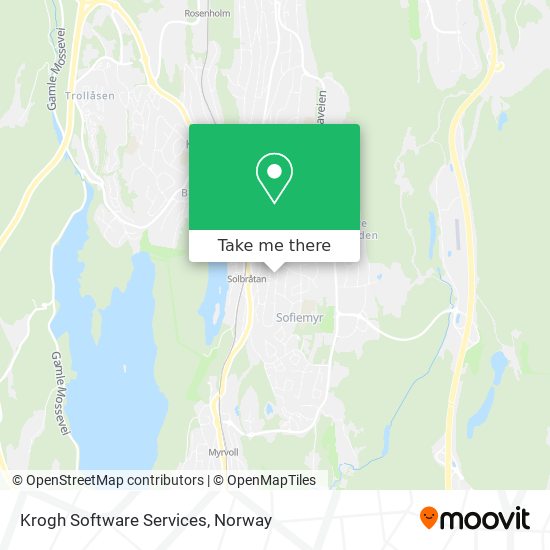 Krogh Software Services map