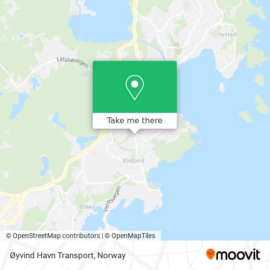 Øyvind Havn Transport map