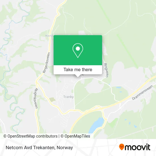 Netcom Avd Trekanten map