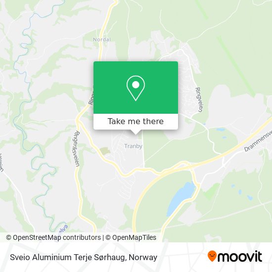 Sveio Aluminium Terje Sørhaug map