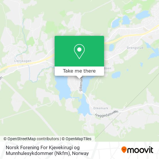 Norsk Forening For Kjevekirugi og Munnhulesykdommer (Nkfm) map