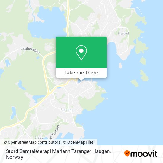 Stord Samtaleterapi Mariann Taranger Haugan map